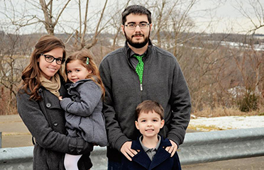 Kyle McDanell and family